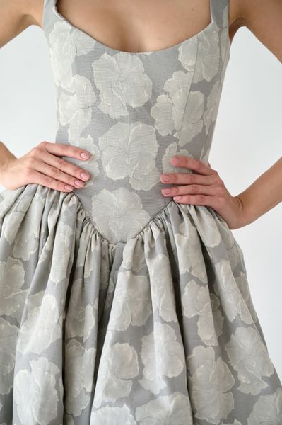 Ельфійська сукня "Ейріс" Grey-Corset фото