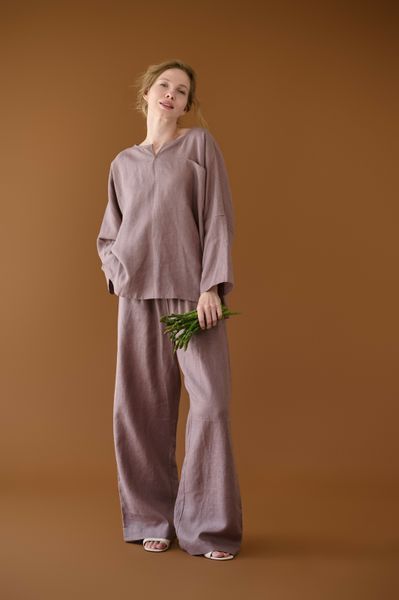Лляні штани "Знайомими стежками" Povitrulya-Pants фото